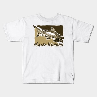 Mano Kihikihi Hammerhead Kids T-Shirt